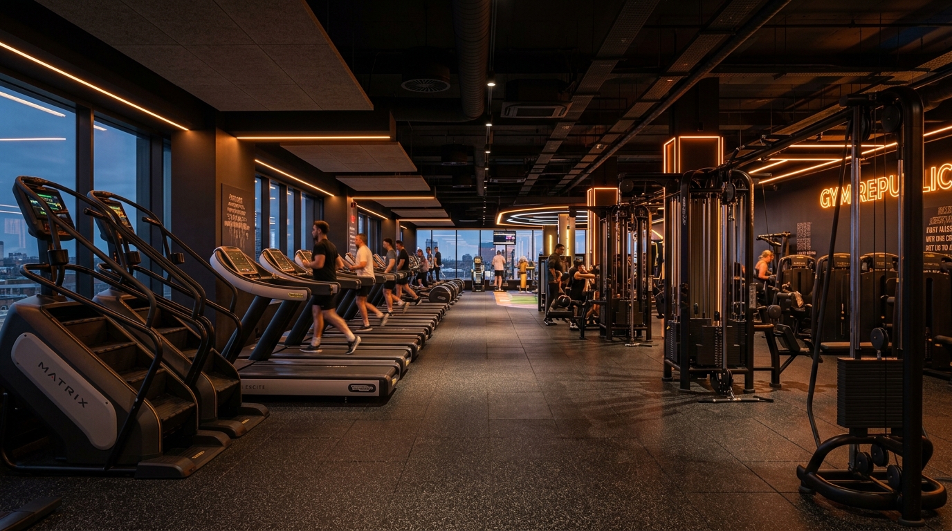 Cardio Zone & Multi-Station Cable Tower