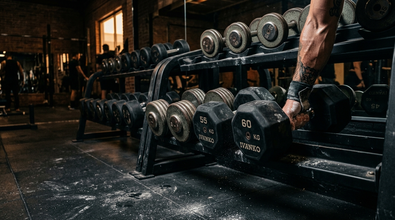 Heavy Dumbbell Rack s/d 60kg Pro Grade