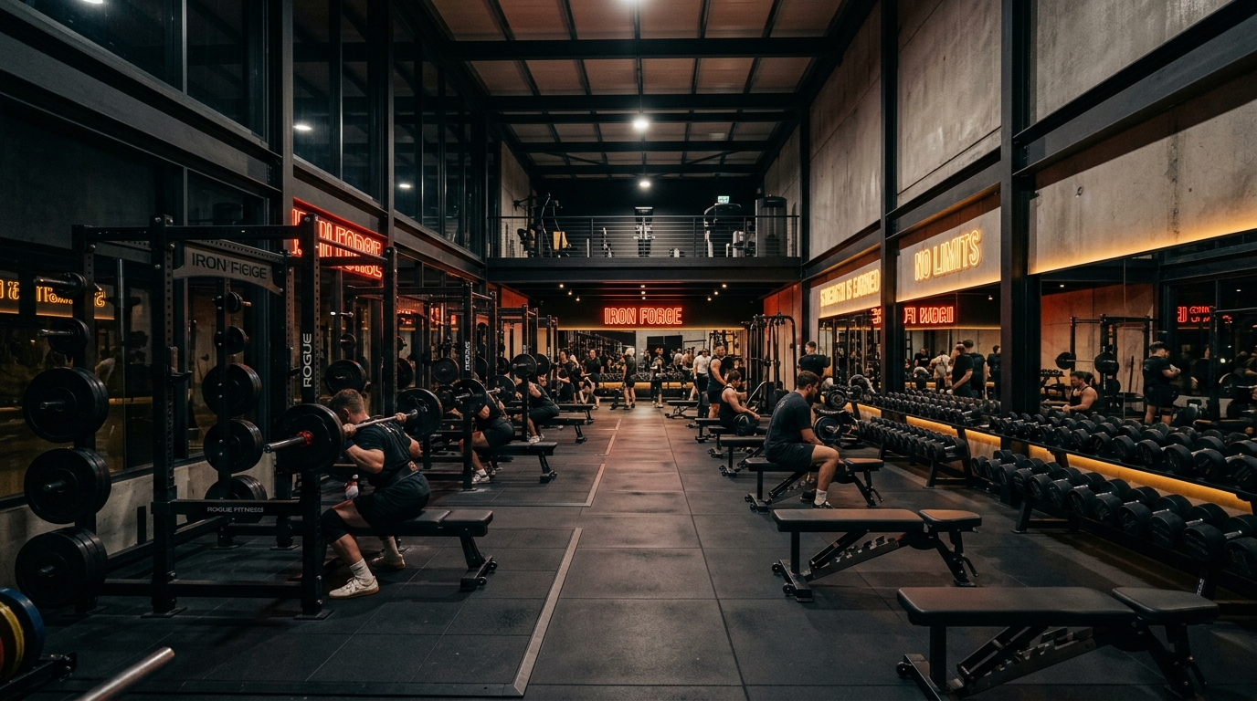 Hero Gym Malang Training Floor